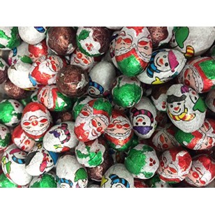 Christmas Foiled Chocolates Santa & Snowmen Pick N Mix 1kg Bags Christmas Foiled Chocolates Santa & Snowmen Pick N Mix 1kg Bags